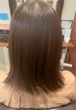 【straight】全頭縮毛矯正🩰クセを伸ばしてサラサラヘアに𓂃𓂂𓏸