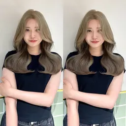 【激バズメニュー🕊️】1ブリーチ+高彩度高発色カラー+韓国ウォータートリートメント