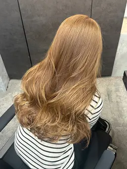 【コスパ良く明るくしたい方オススメ🥇】ブリーチなしダブルカラー