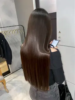 髪質改善ストレート（縮毛矯正）モデルメニュー