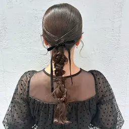 成人式㊗️ヘアアレンジ🌛/ヘアセット⋆͛　【同窓会,二次会,お呼ばれヘアにも】