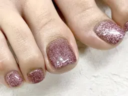 💝限定価格💝【オフなし】フット💅🏻シンプルコース✨ 渋谷/パラジェル変更🉑🩵
