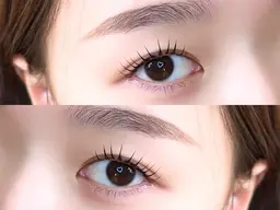 SET割【調布店限定★大人気No.1♪】まつ毛パーマ×美眉Wax¥12,000→¥8,000