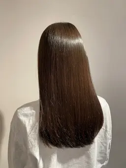 髪質改善カラー/3stepトリートメント/カット