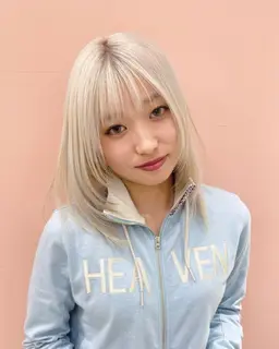 ケアブリーチ + カラー + トリートメント