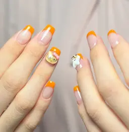🌙フレンチネイル