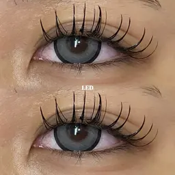 【11月26日27日限定🍀】フラットラッシュLEDエクステ130本‎⋆‎｡˚☆💡☆˚｡⋆練習モデル