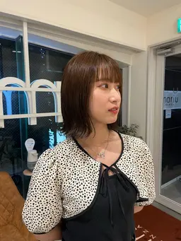 ⌇💎ダメージレス！酸性前髪縮毛💎+Aujua 1stepトリートメント💍⌇