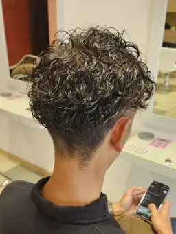 💙大人かっこいい💙【カット】➕【ツイストスパイラルパーマ】
