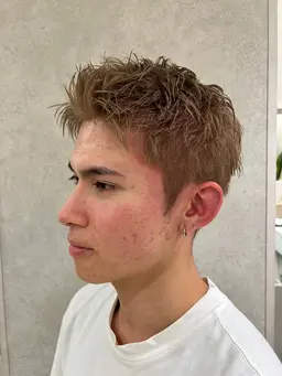 【モデル様限定】 メンズブリーチダブルカラー 🔥今ならトリートメント付き🔥