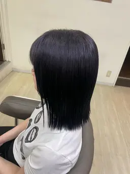 ダブルカラー(ブリーチなし)＋トリートメント🫧