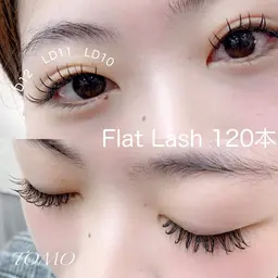 【16.17.18日限定】120本+オフ込👑フラットラッシュ❄️成人式前の予行もまだ間に合う💖LC.LDカールも◎