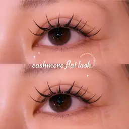 営業後🎀フラットラッシュ100本〜120本🫧➕美容液コーティング🍒➕220円で140本可能‼️