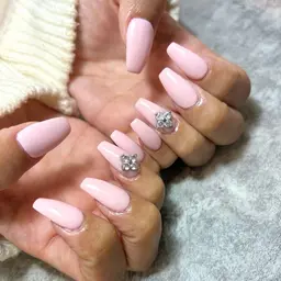 自他店オフ込み🤍(フィルインオフ、丁寧甘皮ケア)ワンカラー💅