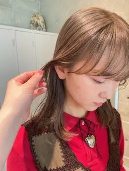 インナーカラー+ベースカラー+カット✂️