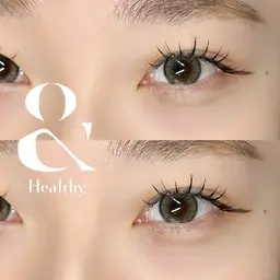 【&Healthy】(LEDフラット120本+パーマ)