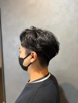 メンズパーマ🌀＋カット✂️