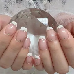 ミニモ限定🤍ストーン半額！シンプルデザイン限定(ワンカラー/ラメワンカラー/マグネットワンカラー)