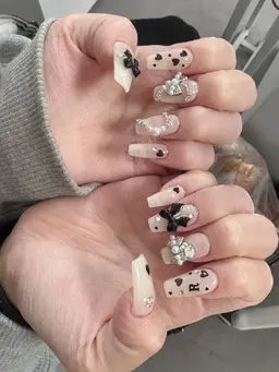 💕【長さ出し】持ち込みデザイン10本 オフ500円