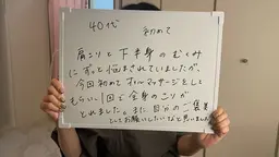 全身リンパマッサージ60分