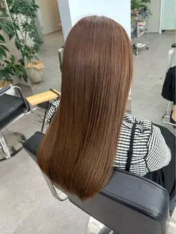 ✂️広がりを抑える✂️カット＋髪質改善/ストレートパーマ＋高保湿 3step TR