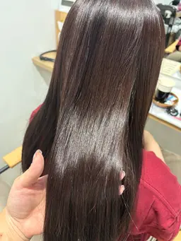 カット➕髪質改善ケアカラー🦄