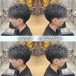 【💎癖解消、ストレートヘア💎】メンズカラー➕メンズカット➕酸熱トリートメント