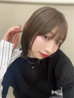 【💎✨️透明感欲しい方激推し✊🏻 ̖́-】1ブリーチ➕ミルクティーベージュカラー➕選べるトリートメント🧴🫧
