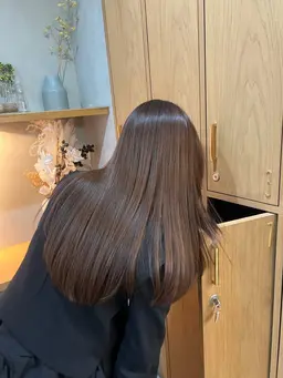 汗にも負けない🔥ツヤツヤストレート🧏🏻‍♀️