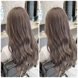 【🦋ミニモ限定🦋】💛ダブルカラー＋3stepトリートメント＋毛先整えカット💛ケアブリーチ.各処理剤込み✨