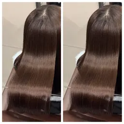 ⭐️人気No.2🉐⭐️ケアカラー＋最高級髪質改善ケラチントリートメント