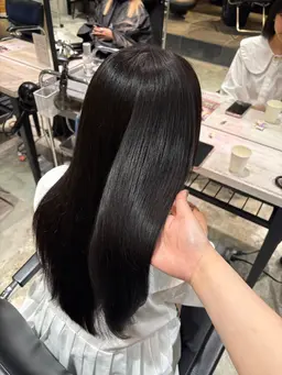 艶髪🍓🍒✨前髪縮毛矯正+外部補習トリートメント 🎡🎈