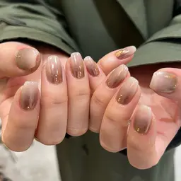 【🤎期間限定🤎】《off無》90min🪞ミラーネイル持ち込みdesign