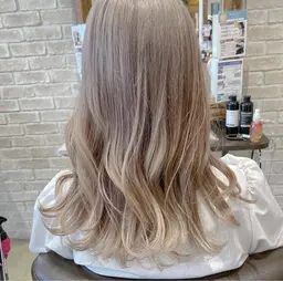 カット+ダブルカラー（1ブリーチ込み）+『オージュア』ケア