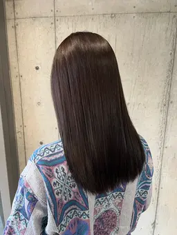 ☁️カット＋ダメージを抑えるワンカラー+5ステップオージュアトリートメント(ホームケア付き)☁️