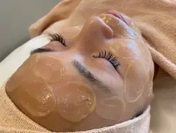 【ツヤ肌&化粧ノリUP】艶肌Wax脱毛＋クリスティーナパックコース