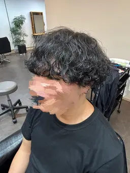 カット＋メンズパーマ