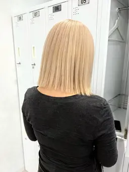 ミニモ学割🌸ダブルカラー➕トリートメント🌟ブリーチ+カラー