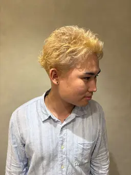 ブリーチのみ!ブリーチ前頭。リタッチメニュー