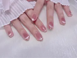 💖大人気💖　🧲マグネットフレンチorマグネットグラデーション❣️ソフトジェルオフ込み