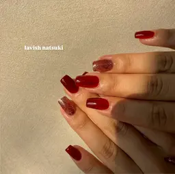 ワンカラーorラメグラデーション🎀(オフなし)