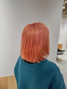 ⭐︎SNS用動画撮影⭐︎カラー(ブリーチ)+カラー+トリートメント