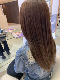 全部詰め込み◎カラー➕カット➕ストレートパーマ➕トリートメント