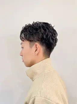 【メンズ限定】カット＋パーマ＋スパ