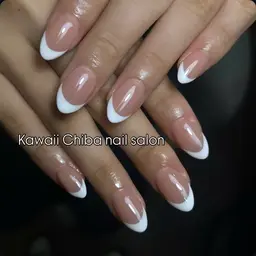 フレンチネイル❣️ バラジェル無料✨