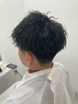 カットツイストスパイラルパーマ