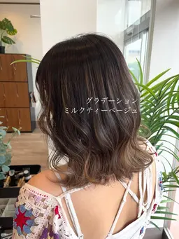 グラデーションカラー+4STEPトリートメント(3,300円相当)