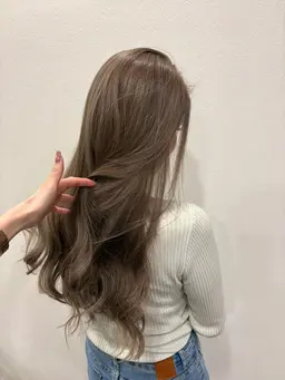 かわいい顔周り💖似合わせカット⭐️透明感カラー⭐️