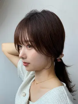 【minimo価格】🇰🇷韓国風顔まわり+前髪カット🇰🇷