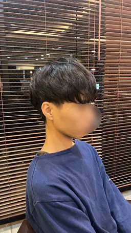メンズカットモデル